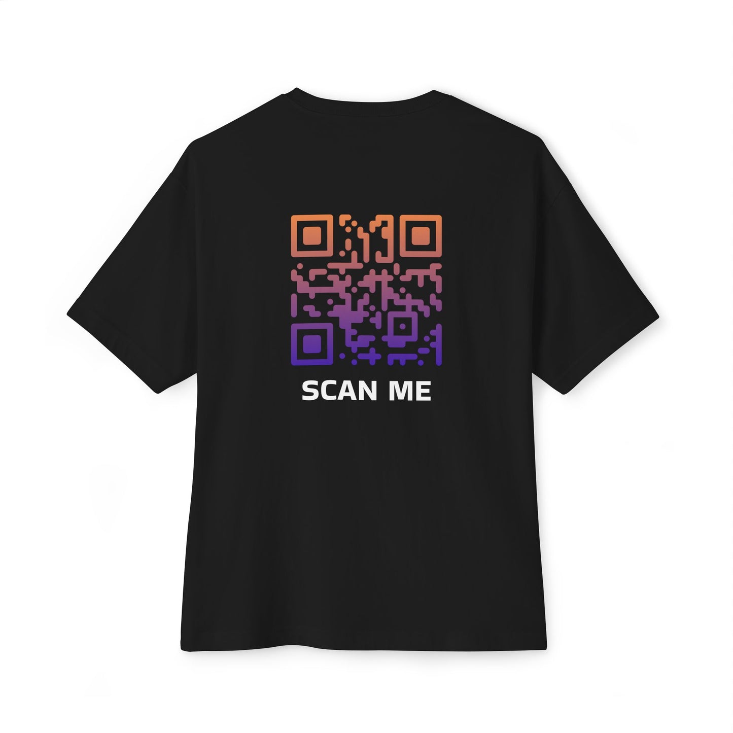 Ocean Sunset Scan Me QR Code Tshirt